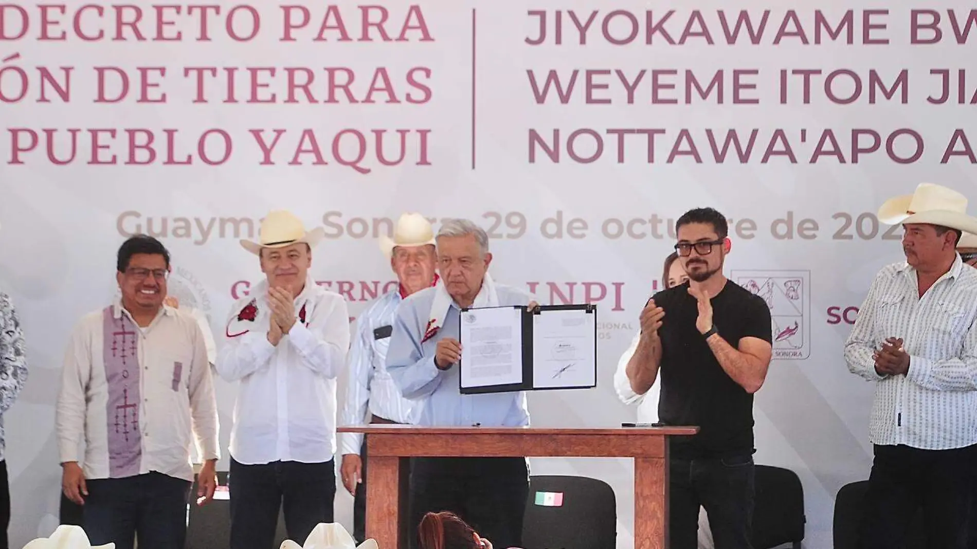 Andrés Manuel López Obrador en Belem 